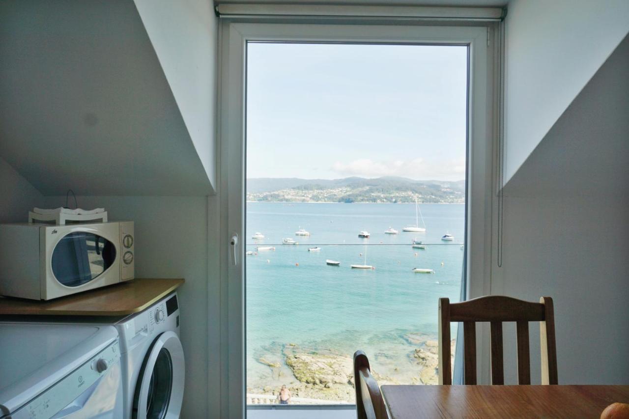 Apartamento Playa Mar Lägenhet Sanxenxo Exteriör bild