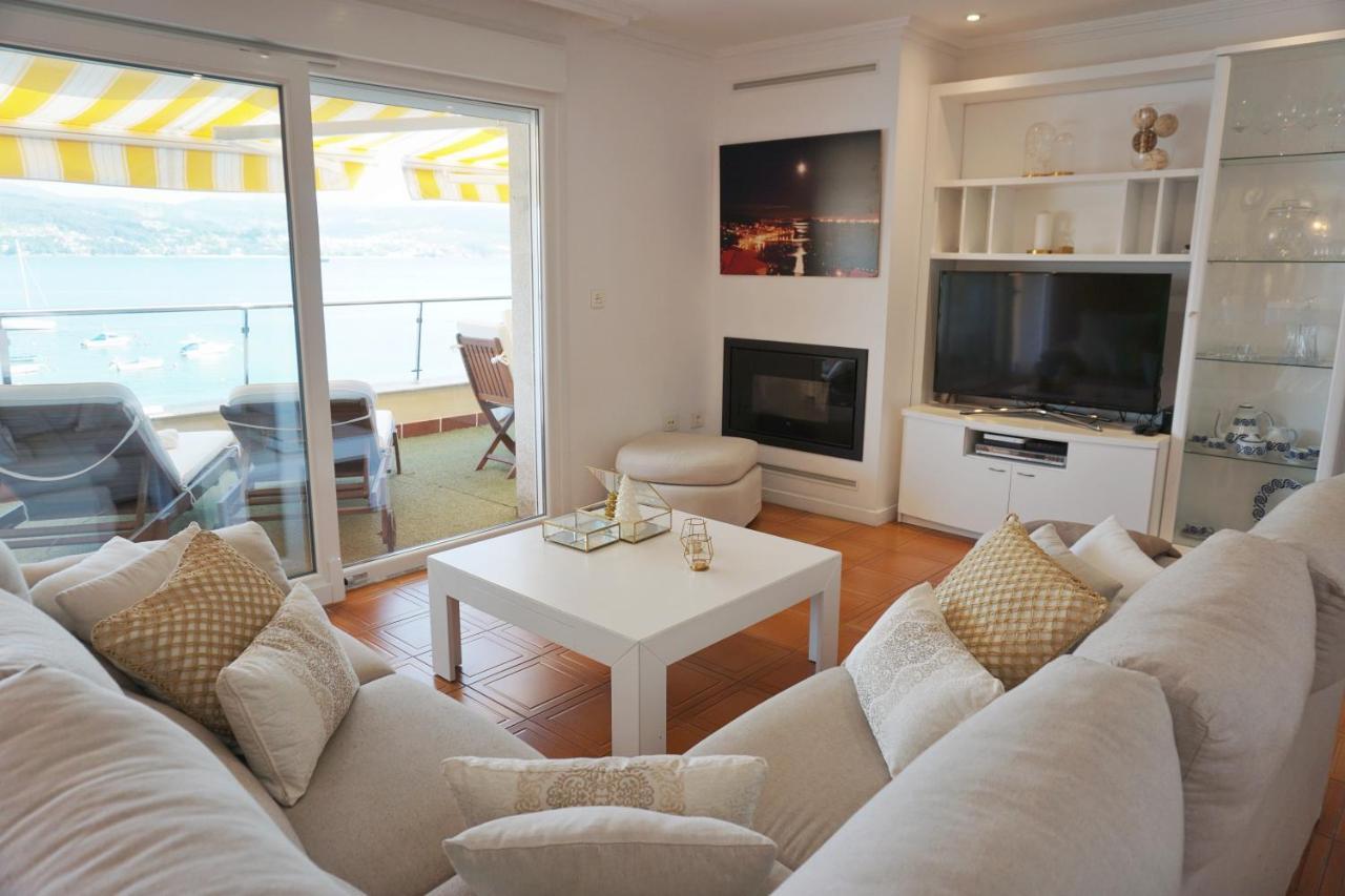 Apartamento Playa Mar Lägenhet Sanxenxo Exteriör bild
